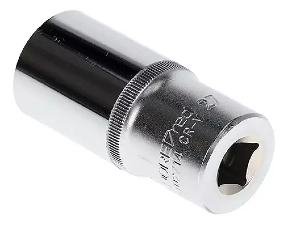 Soquete Estriado Longo Encaixe 1/2" X 27Mm Gedore Red