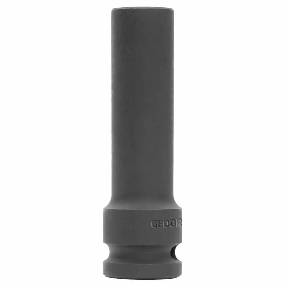 Soquete de Impacto Longo 24Mm Encaixe 1/2" Gedore Red – Alta Resistência para uso Profissional