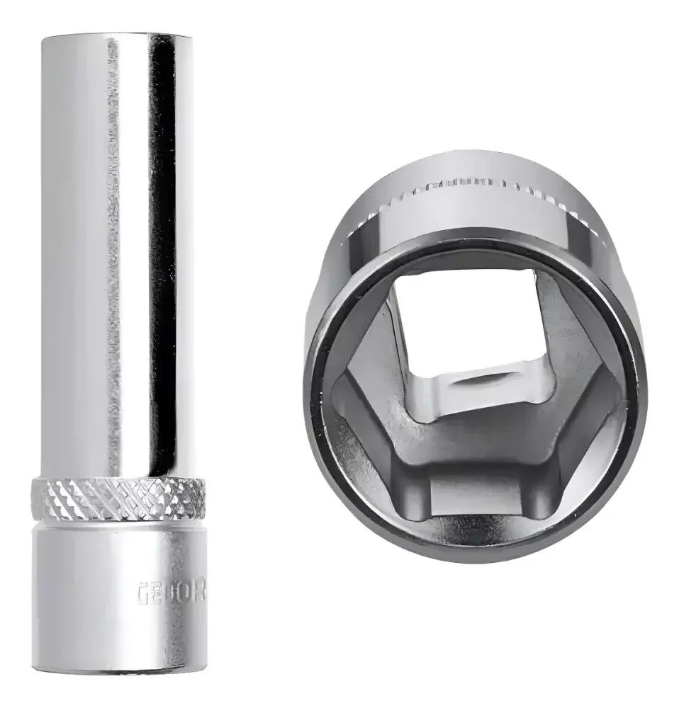 Soquete Sextavado Longo Encaixe 1/2" 16Mm Gedore Red
