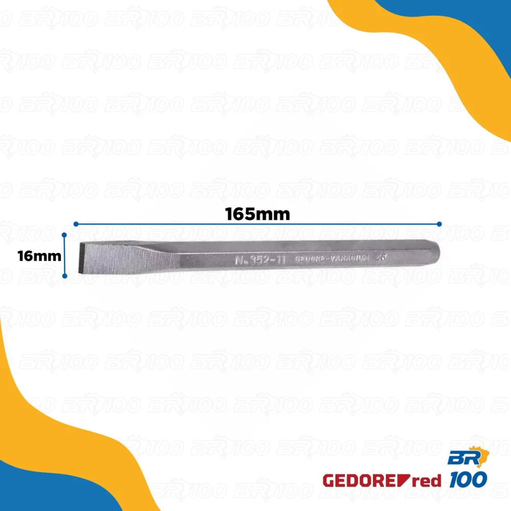 Talhadeira Sextava 165 X 16Mm - Gedore Red-3369850