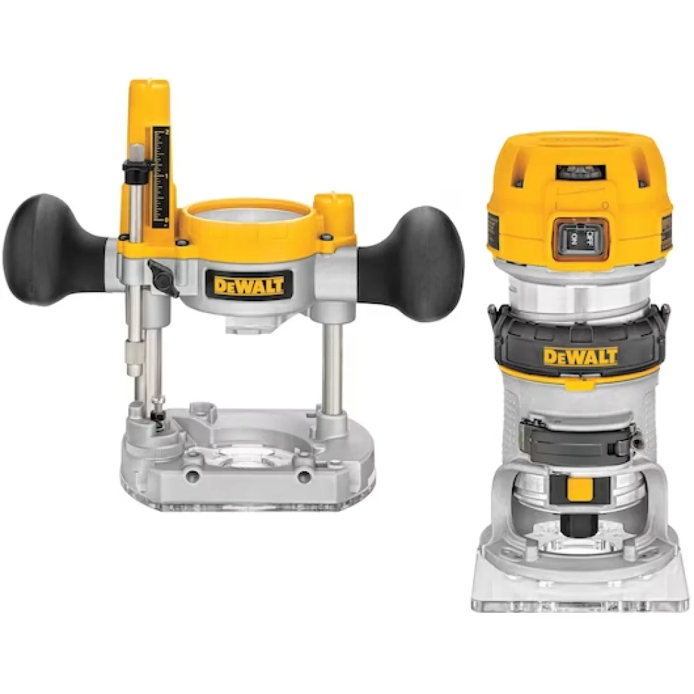 Tupia Compacta 900W Pinças 1/4 Pol. 8Mm - Dewalt-Dwp611Pk