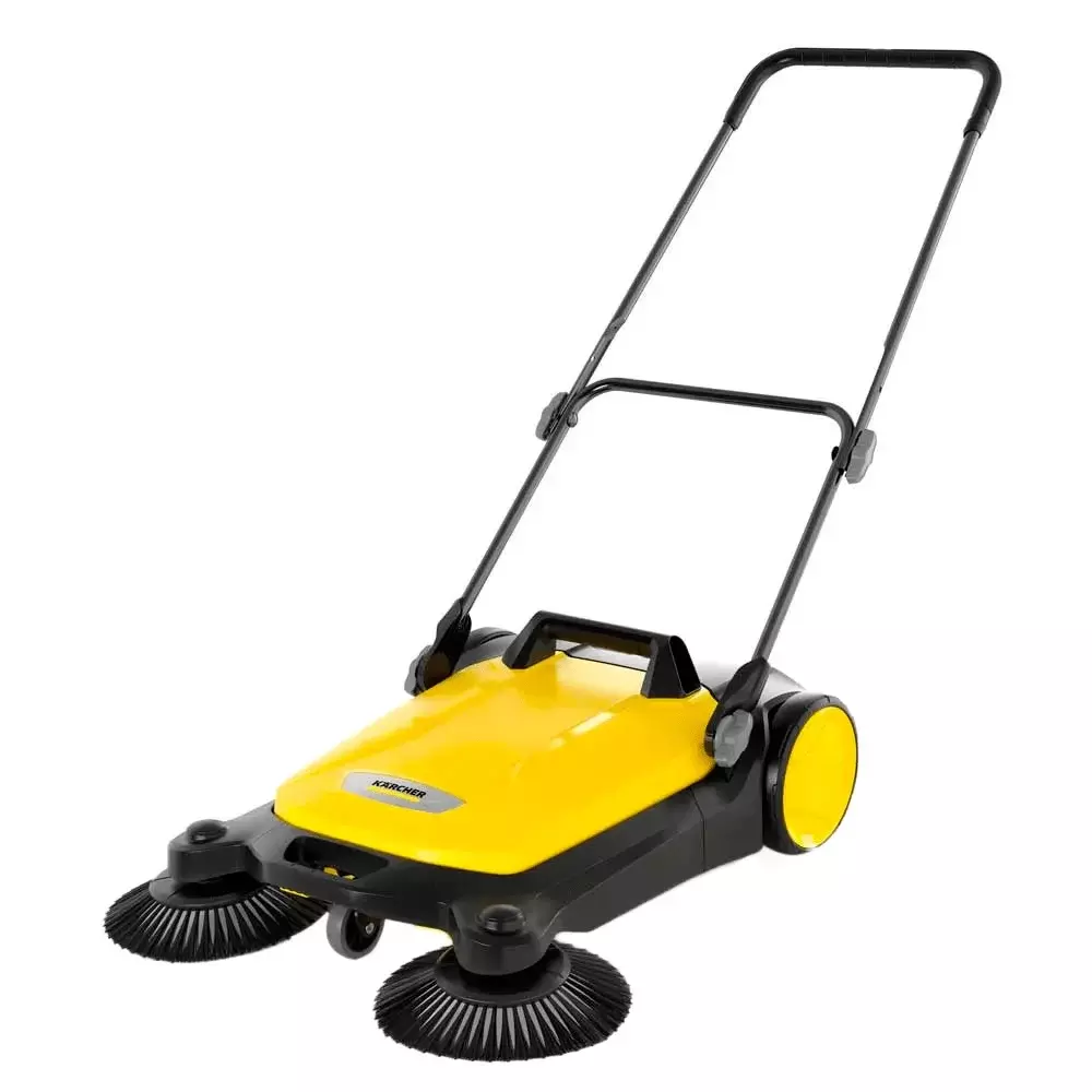 Varredeira Manual Residencial Karcher S 4 Twin com Duas Escovas Laterais