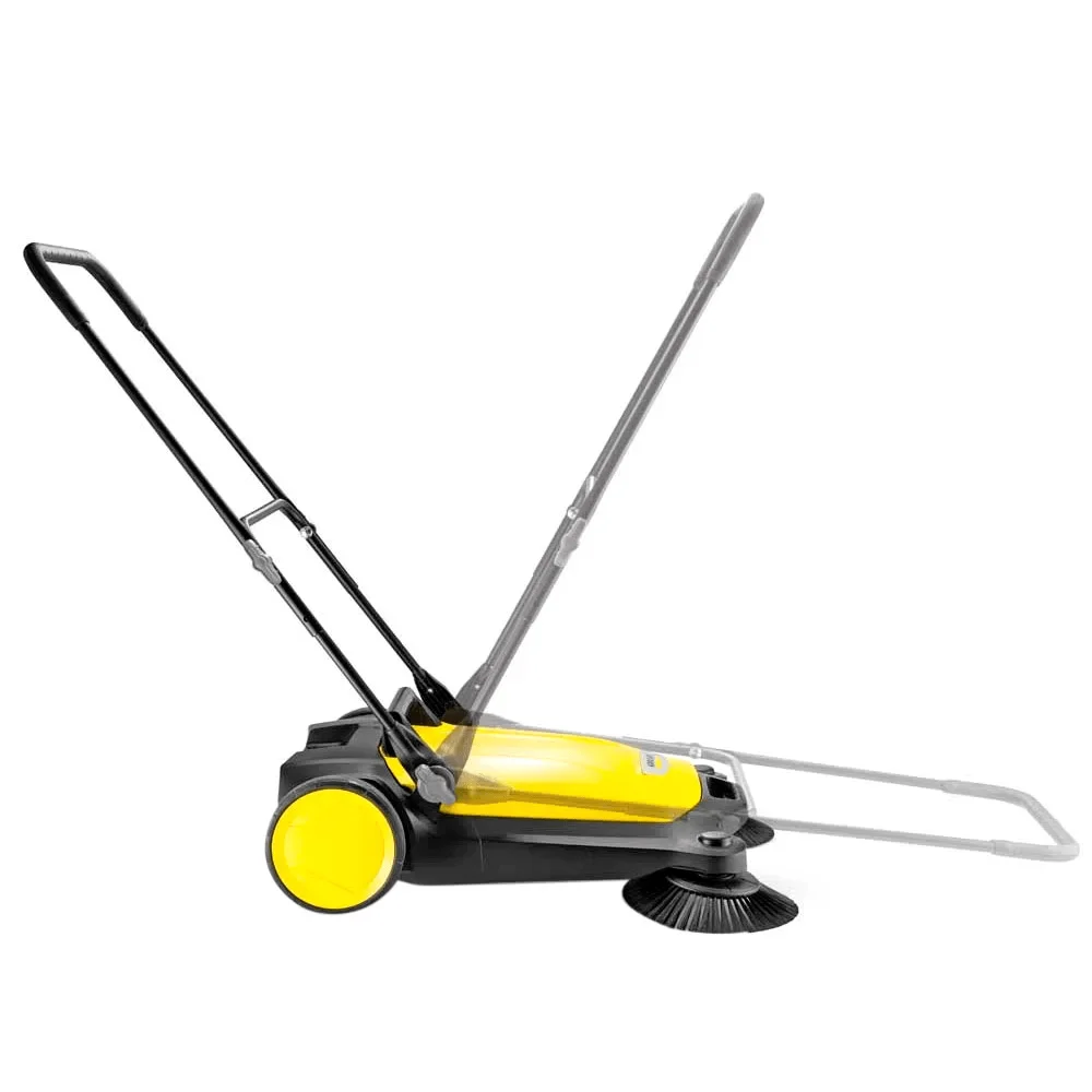 Varredeira Manual Residencial Karcher S 4 Twin com Duas Escovas Laterais