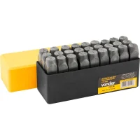 Alfabeto de Aço para Gravação 10Mm - 3607100000 - Vonder