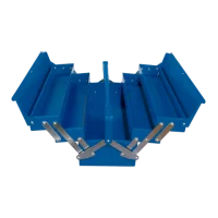 Caixa de Ferramentas 5 Gavetas - Gedore