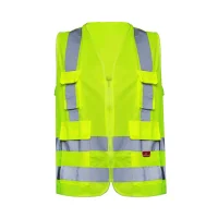 Colete Refletivo Steelflex 4 Bolsos Amarelo Xg