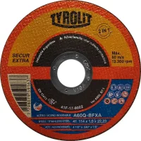 Disco de Corte Tyrolit Premium 4.1/2" X 1 MM X 7/8" para Inox