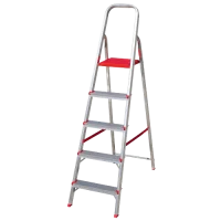 Escada Doméstica Alumínio 5 Degraus – Botafogo