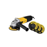 Esmerilhadeira Angular 900W C/ 3 Discos Stgs9115D - Stanley