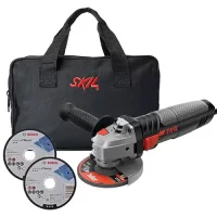 Esmerilhadeira Angular Skil 9004 4.1/2 Pol. 830W com 2 Discos e Bolsa
