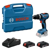 Furadeira Parafusadeira de Impacto 1/2 Bosch Gsb 18V-65 18V 2 Baterias + Carregador
