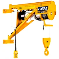 Guincho de Coluna Elétrico 350Kg Monofásico sem Caçamba Csm