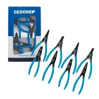 Jogo de Alicates para Anéis com 8 Peç 029982 - Gedore