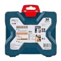 Jogo de Brocas e Bits Ponta de Titânio X-Line 30 Peç 2607017401 Bosch