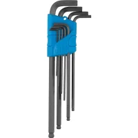 Jogo de Chave Allen Abaulada 09 Peç 15-10Mm 012956 - Gedore