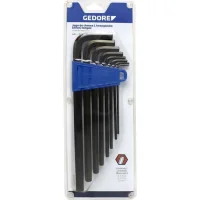 Jogo de Chave Allen Longa 1/16" - 9/16" com 14 Peças 012353 Gedore