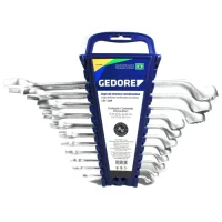 Jogo de Chave Combinada de 6 a 22 MM com 11 Peç 002602 - Gedore