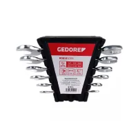 Jogo de Chave Fixa de 3/8" a 1" com 6 Peças R05135006 Gedore Red