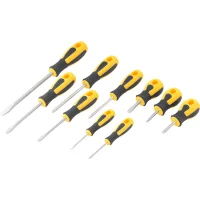 Jogo de Chaves de Fenda/Phillips com 10 Peç - Vonder