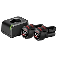 Kit 2 Baterias 12V 2,0 Ah + 1 Carregador Gal 12V-20 Bivolt Bosch