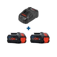 Kit 2 Baterias 18V Procore 8.0Ah + Carregador – Bosch