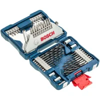 Kit de Pontas e Brocas para Parafusar e Perfurar com 43 Peças e Maleta - Bosch-2607017510-000