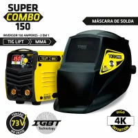Maquina de Solda Inversora 150A Mma Ie-6150 220V Super Tork
