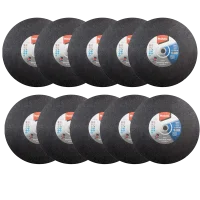 MKP Kit 10 Discos Corte Reto 14X1/8X1 A36 - MAKITA