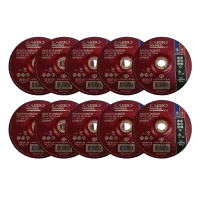 MKP KIT 10 Discos de Corte 7 x 1/4 pol x 7/8 pol Premier - Carborundum