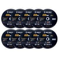 MKP Kit 10 Discos de Corte Heavy Duty EcoInox 9" x 1,9 mm x 7/8" para Inox