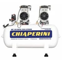 Motocompressor de Ar Odontológico 20 Pés 2Hp 150L 220V - Chiaperini