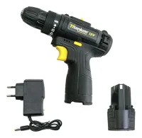 Parafusadeira Furadeira 12V 3/8" Special Edition com 1 Bateria e Carregador - Titanium