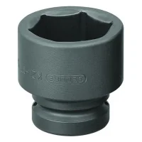 Soquete Sextavado de Impacto de 24Mm Encaixe de 1"" K21-24Mm Gedore Soquete Imp Curto Enc 1 24Mm Ged