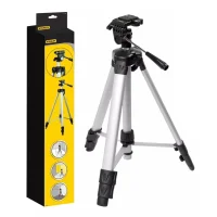 Tripé para Nível Laser e Câmera Fotográfica com Cabeça Regulável - Stanley