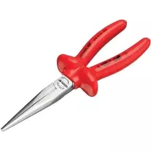 Alicate Bico Meia Cana Reto 8" Vde Gedore