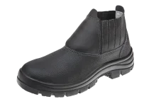 Bota de Raspa com Biqueira Pvc 11Sfb48, Cor Preta, Tamanho 38 Ca 43164 /Marluvas