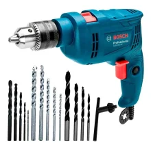 Furadeira de Impacto 1/2 550W Gsb 550 Re + Jogo de Brocas 220V – Bosch