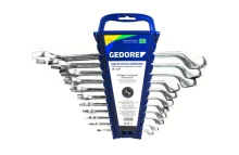 Jogo de Chave Combinada de 6 a 22 MM com 10 Peças 002601 Gedore