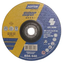 Kit 10 Discos de Desbaste Super Bda 640 7 X 1/4 X 7/8 - Norton