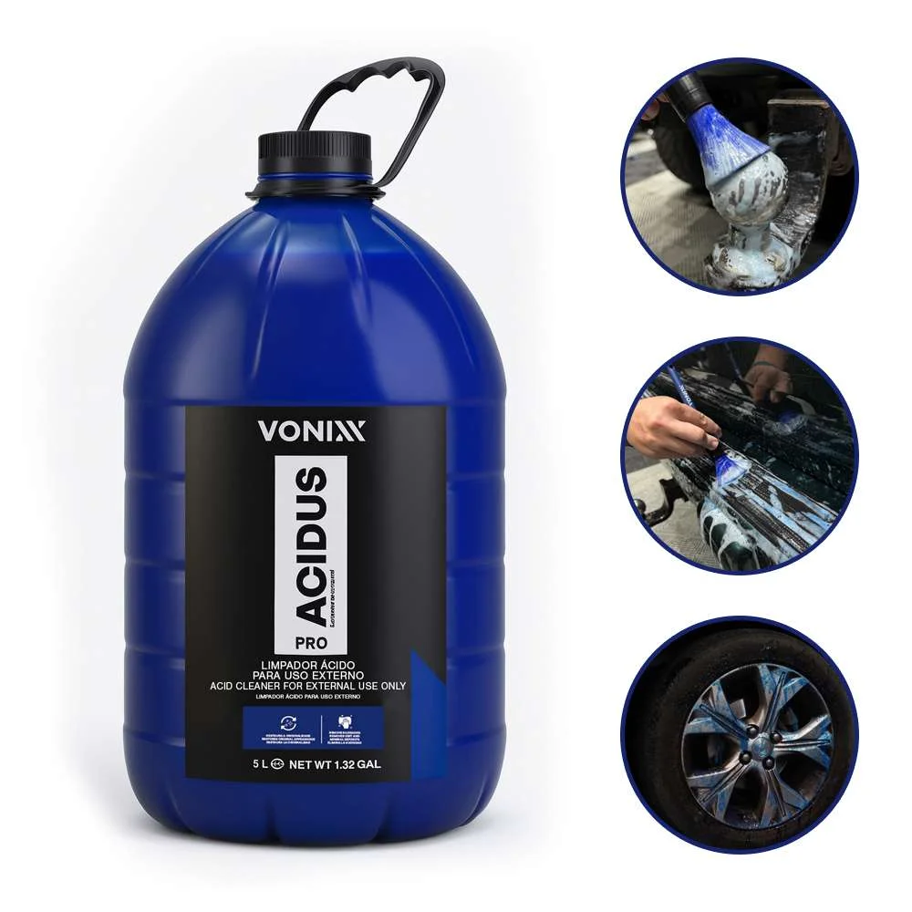 Acidus Pro 5L Limpador Acido Externo Vonixx