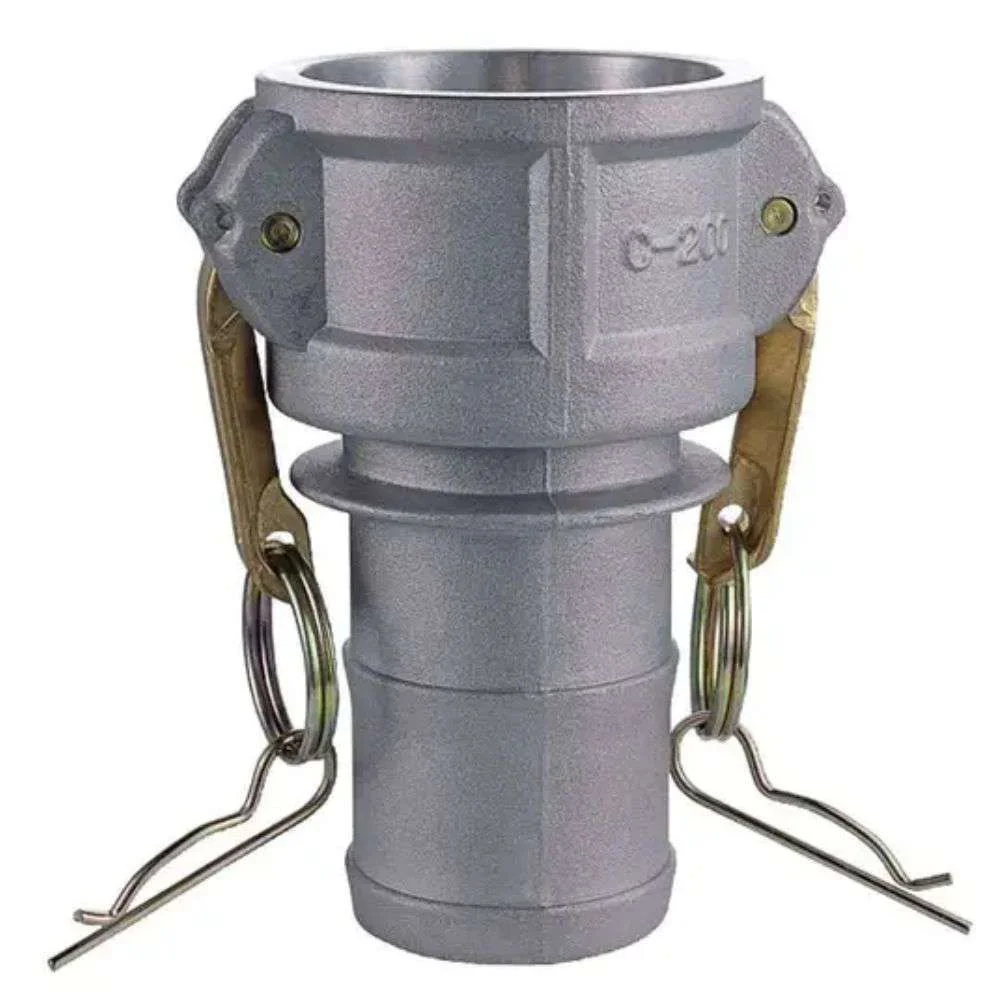 Acoplador de Alumínio Fêmea X Espigão 1 X 1 Conexão Rápida para Mangueira