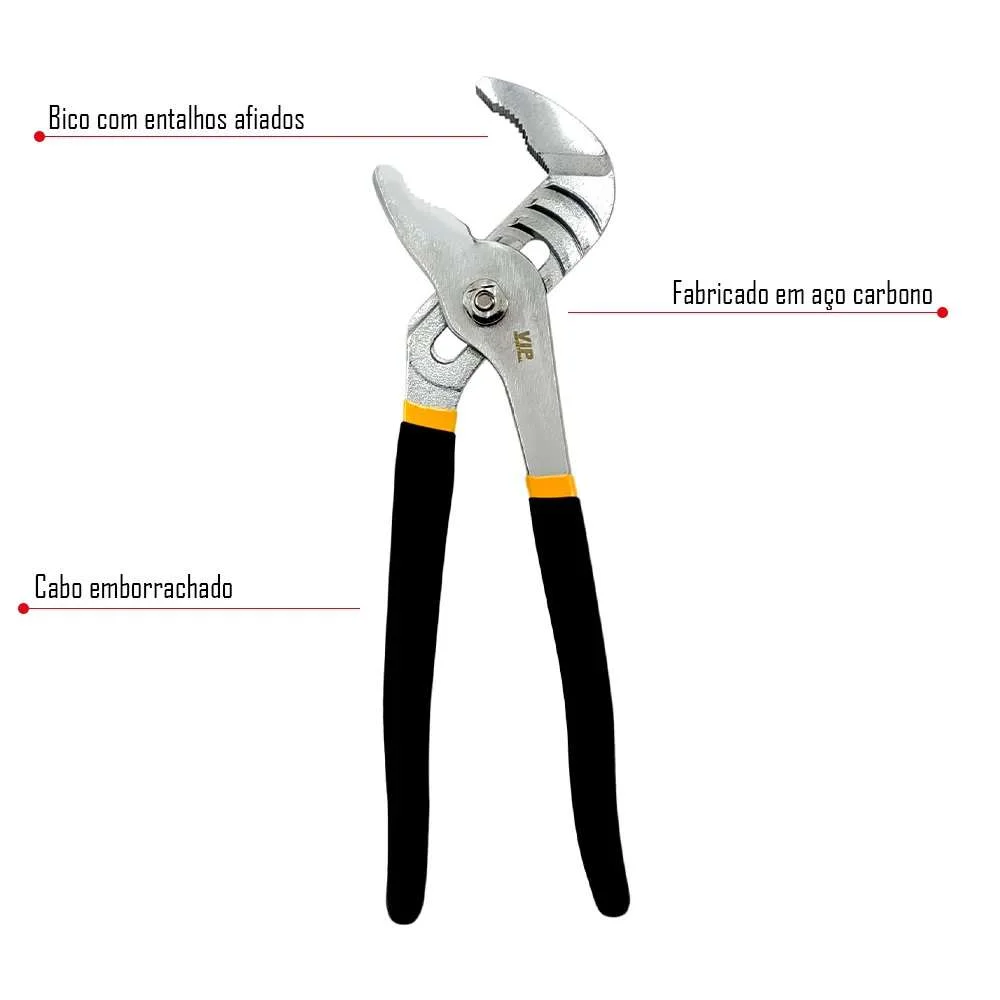 Alicate Bomba D'água Premium 16" - Alta Performance e Durabilidade Vip