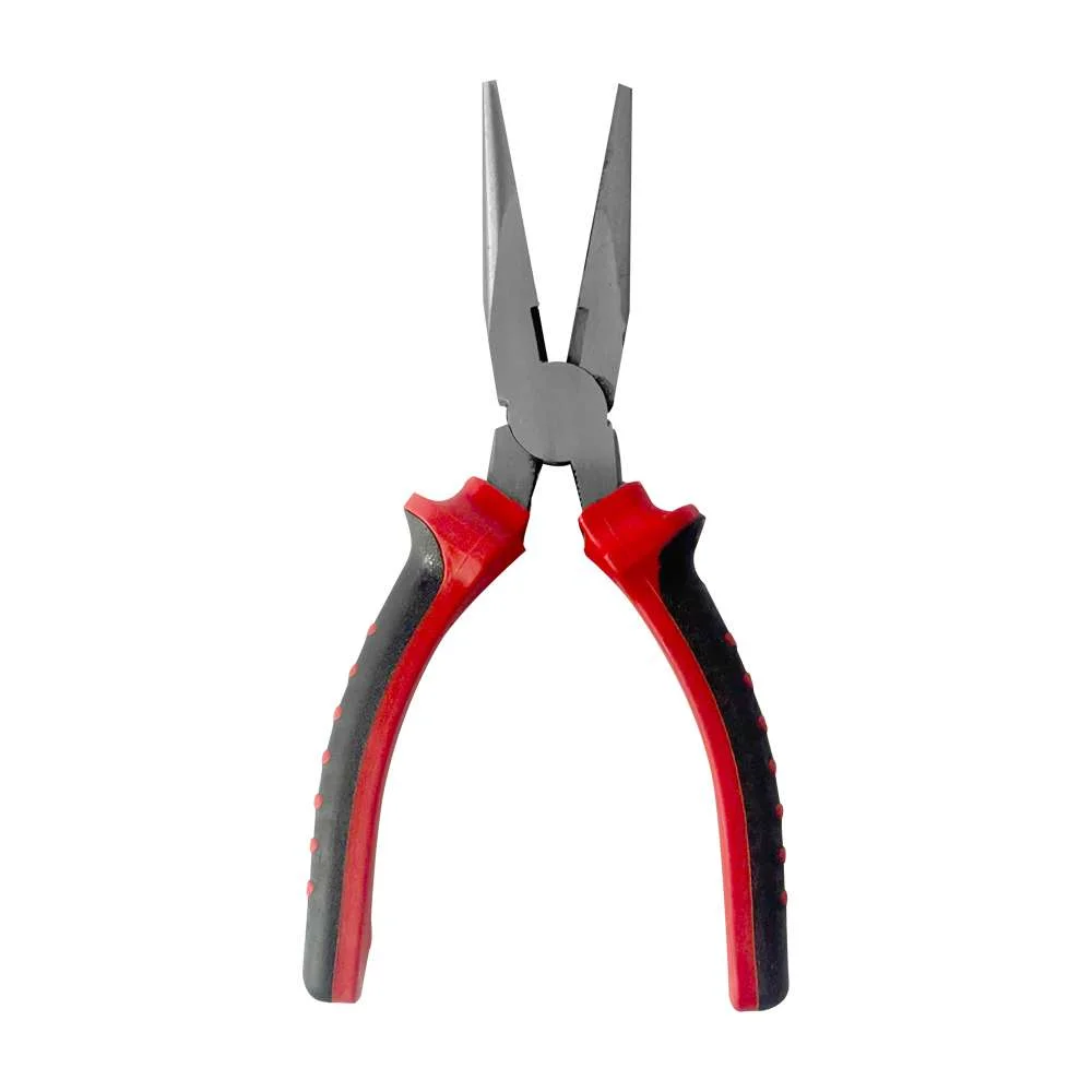 Alicate de Bico Meia Cana 6 Cabo Emborrachado, Cromo Vanádio Vip