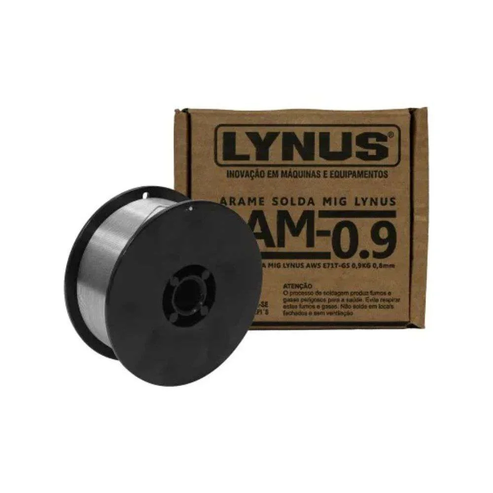 Arame de Solda Mig sem Gas 0.8 MM 900Gr Lam-09 Lynus