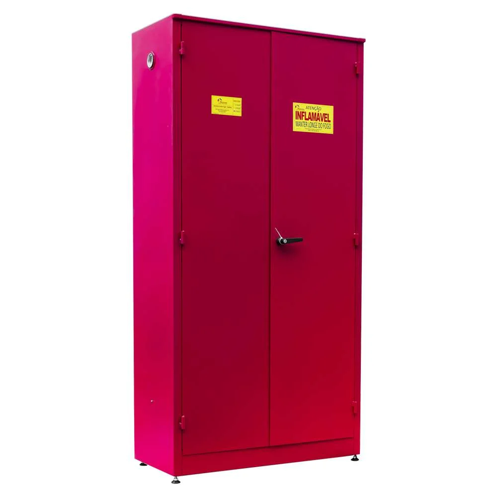 Armário Corta Fogo Practical Vermelho 20 X 10 X 045M Redentor