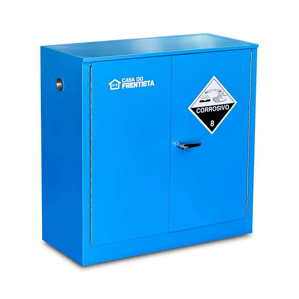 Armário Corta Fogo Standard Ácidos e Corrosivos Azul 10 X 10 X 045M Redentor