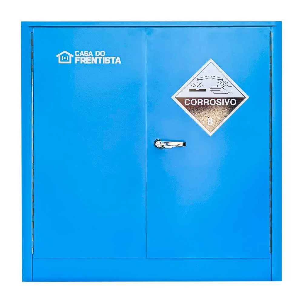 Armário Corta Fogo Standard Ácidos e Corrosivos Azul 10 X 10 X 045M Redentor