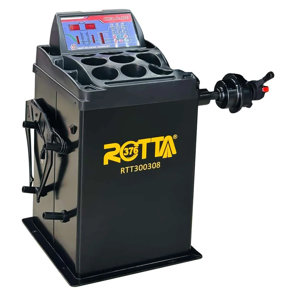 Balanceadora de Rodas Semi-Automática Rotta Mono 220V Alta Performance