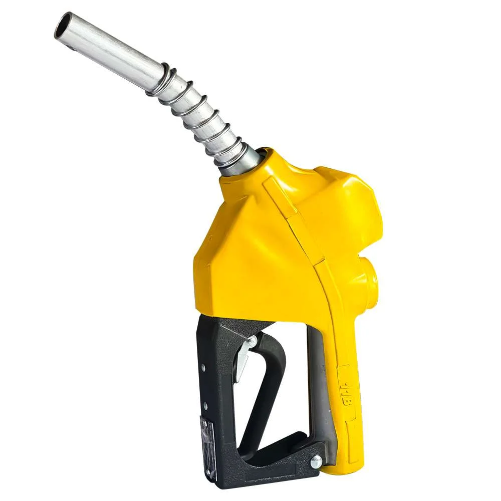 Bico Automático para Abastecimento 3/4 e Saída 1/2 com Capa C/ Sistema Flowlock Amarelo