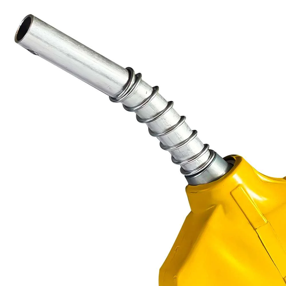 Bico Automático para Abastecimento 3/4 e Saída 1/2 com Capa C/ Sistema Flowlock Amarelo